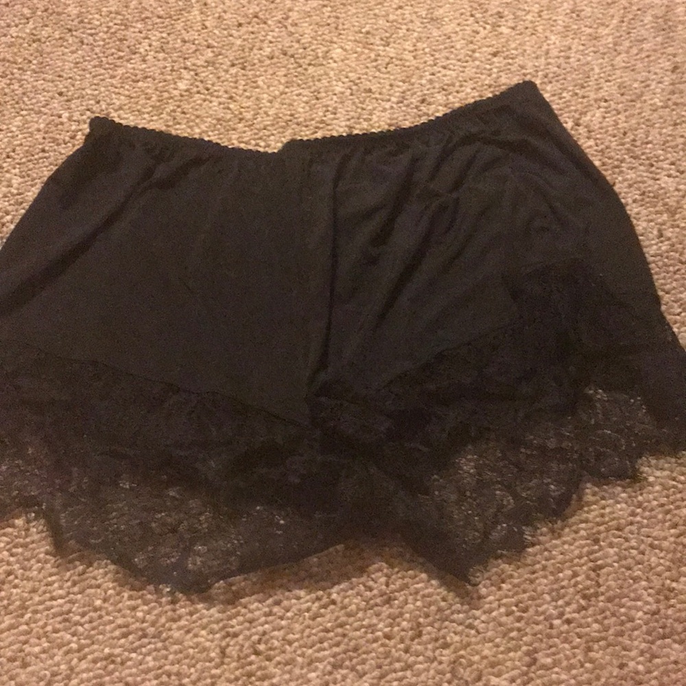 Free People silk shorts